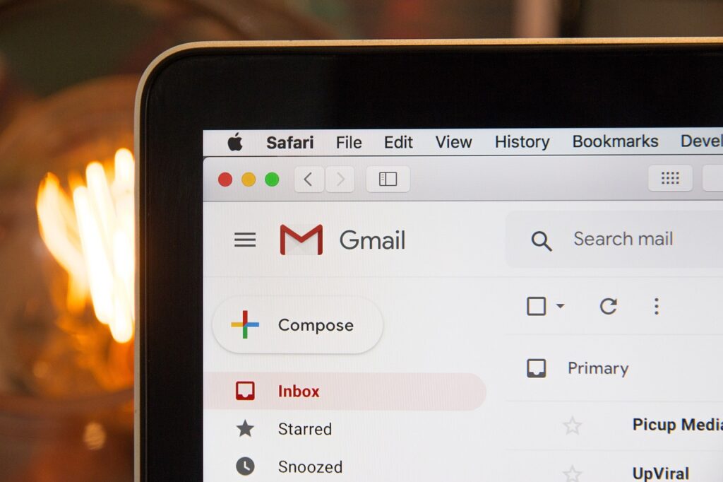crear una cuenta de Gmail